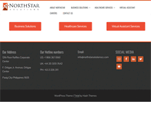 Tablet Screenshot of northstarsolutionscc.com